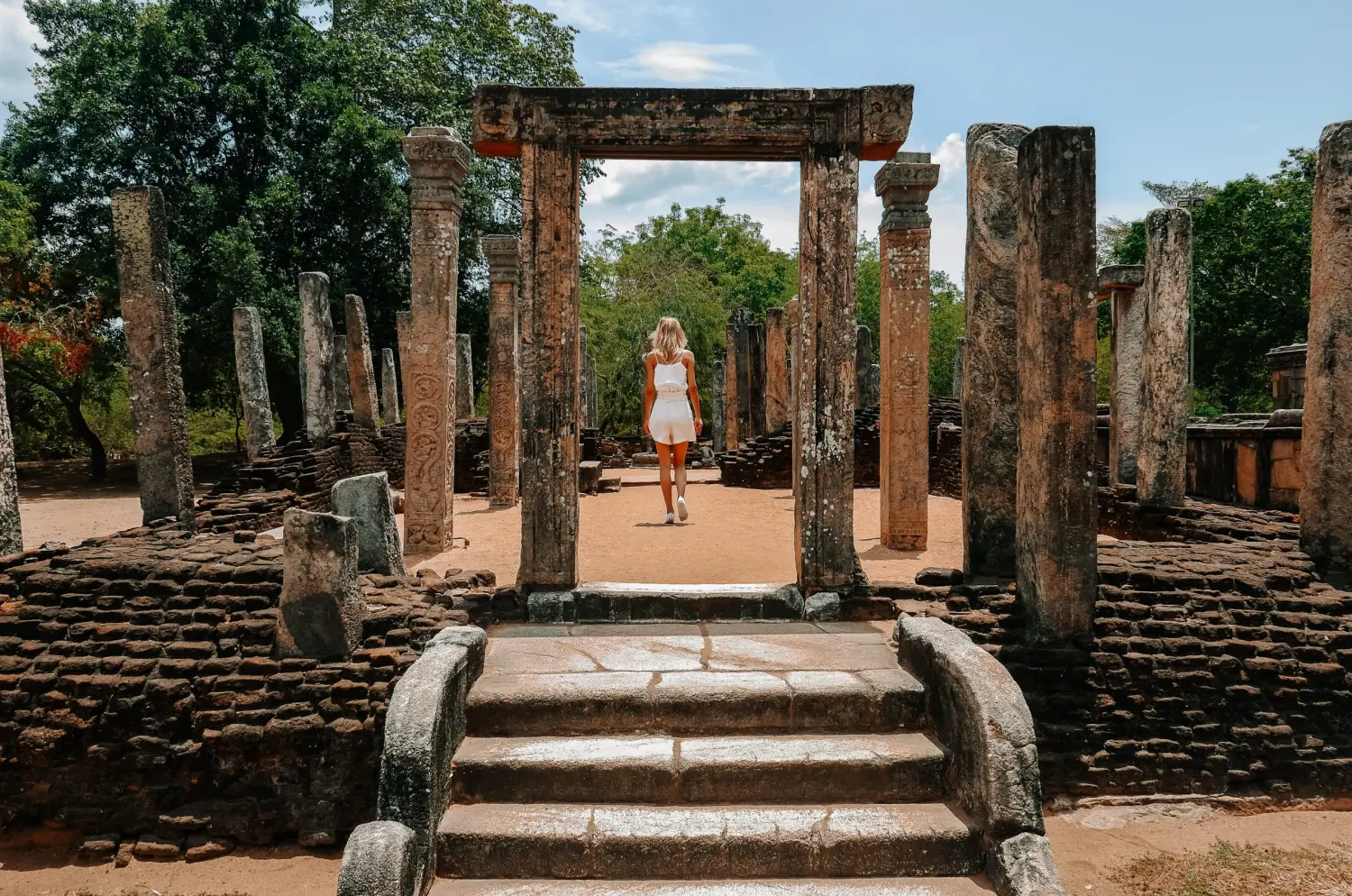 Royal Kingdom Tours 66 Polonnaruwa arch scaled 1